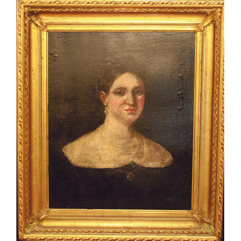 Unknown artist - Portrait of Mrs. Ana Mertlič, born Kotnik