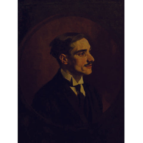 Unknown artist (D. Pavlovič?) - Portrait of a man with a mustache