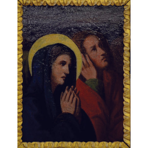 Unknown artist - Triptych: a pious motif