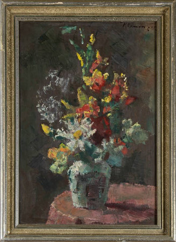 Fran Klemenčič - A vase of flowers